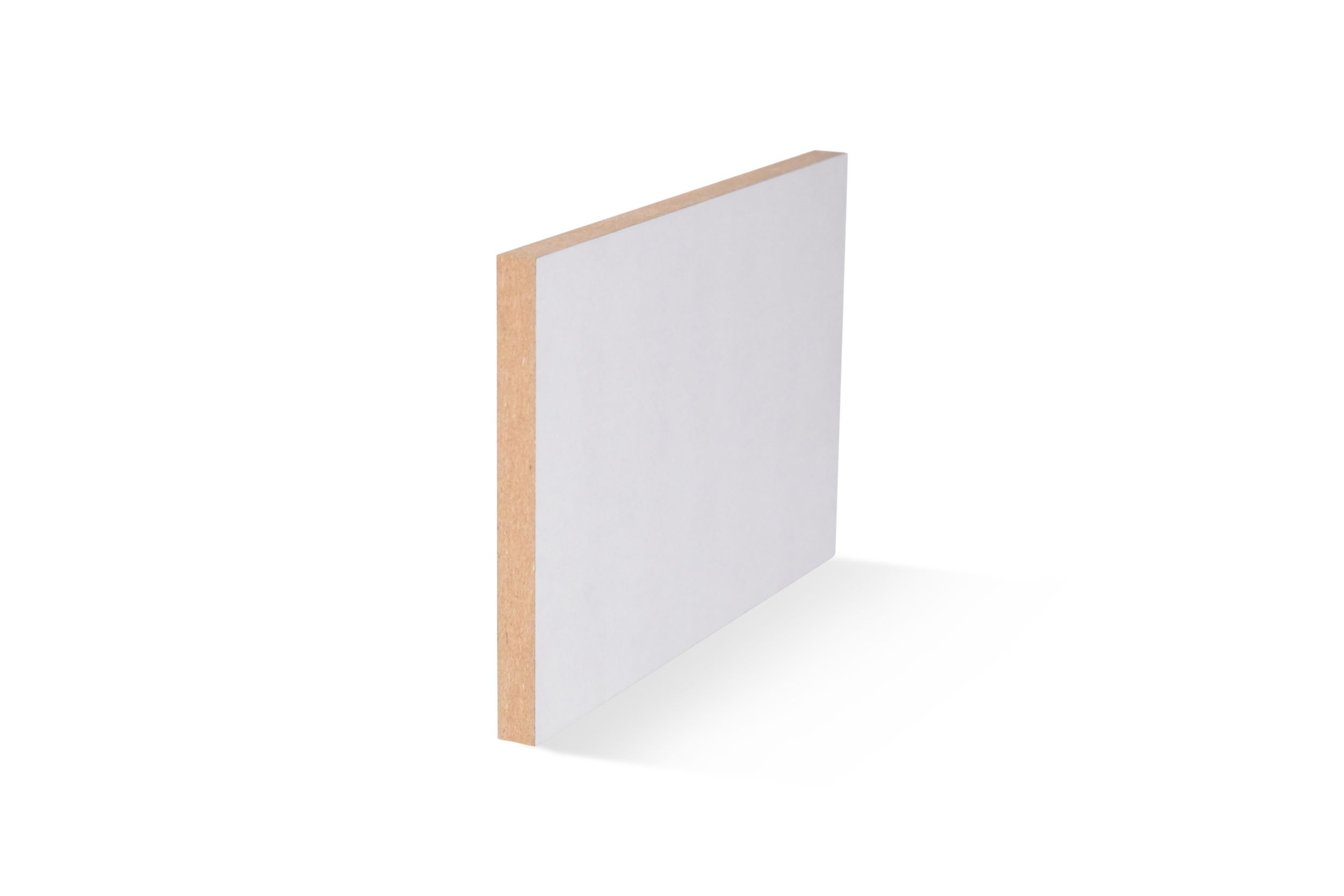 Panneau MDF prépeint blanc