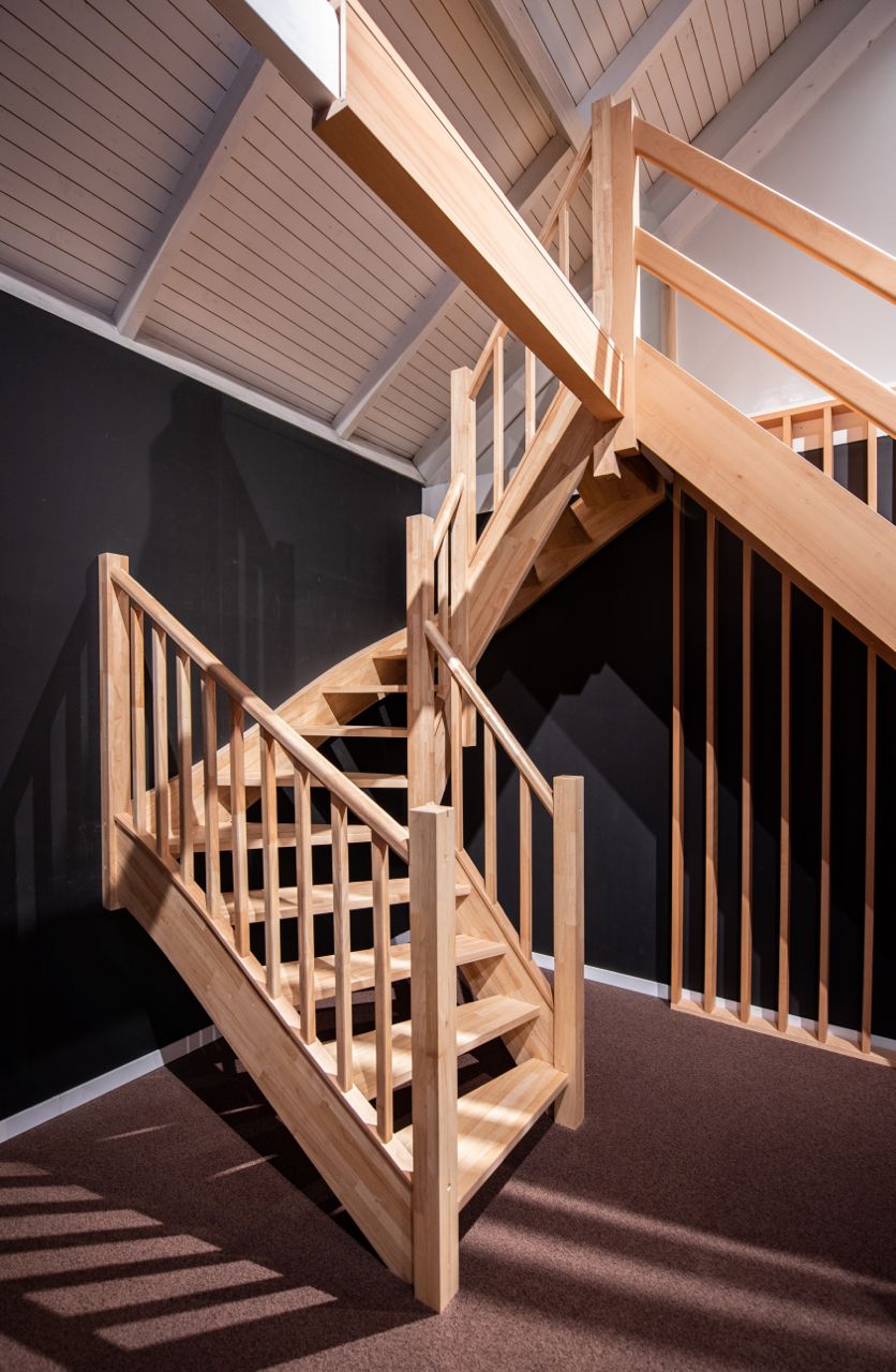 Escaliers en bois