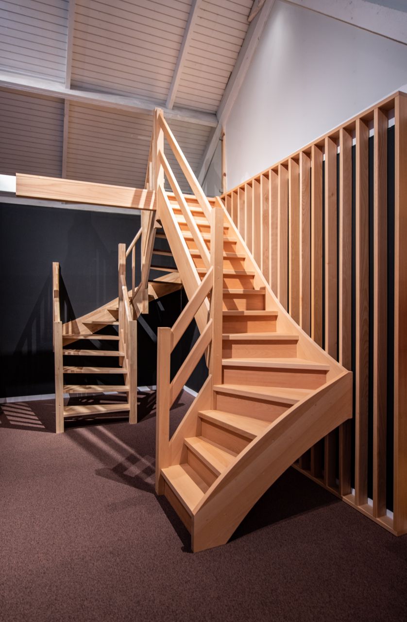 Escaliers en bois